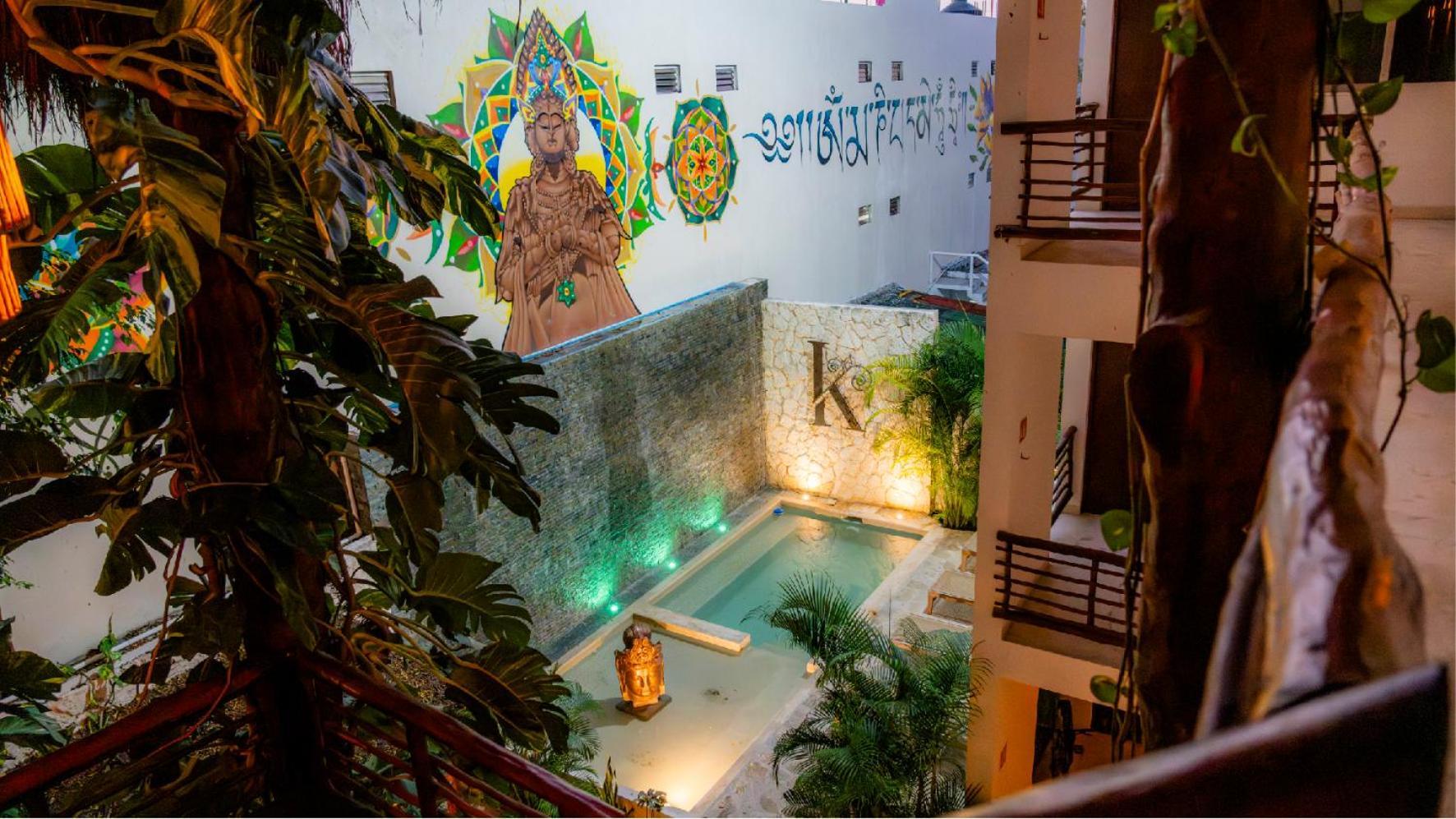 Kante Hotel - Downtown Тулум Екстериор снимка